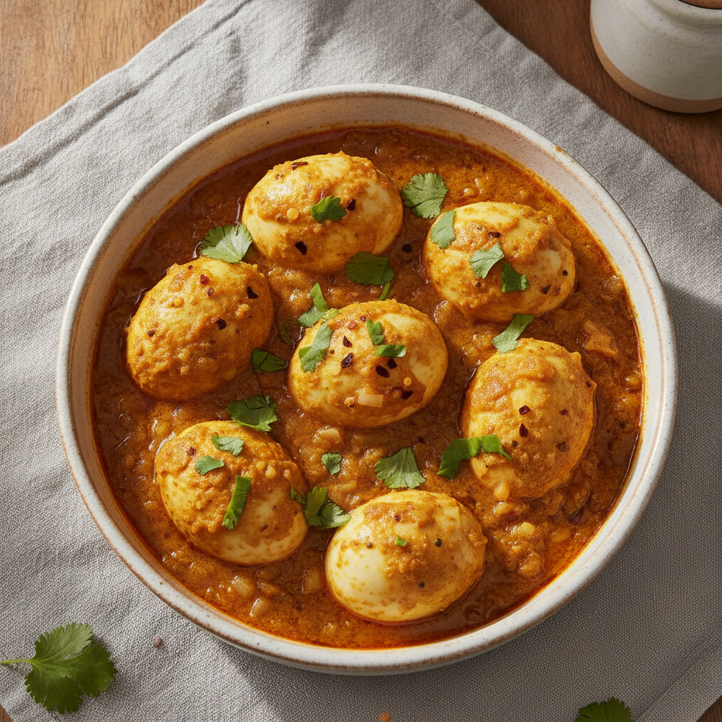 Keto Egg Masala Curry