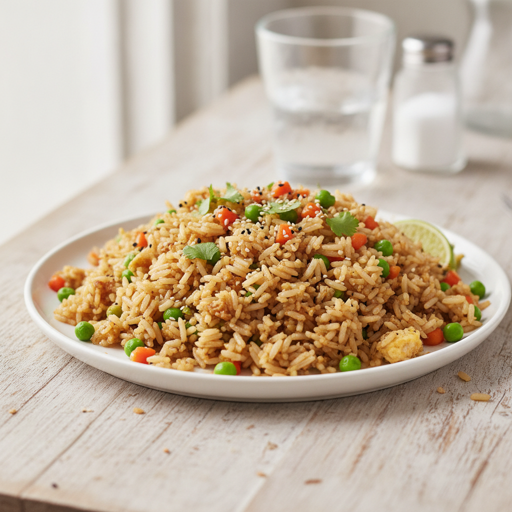 15-Minute Vegetable Fried Rice