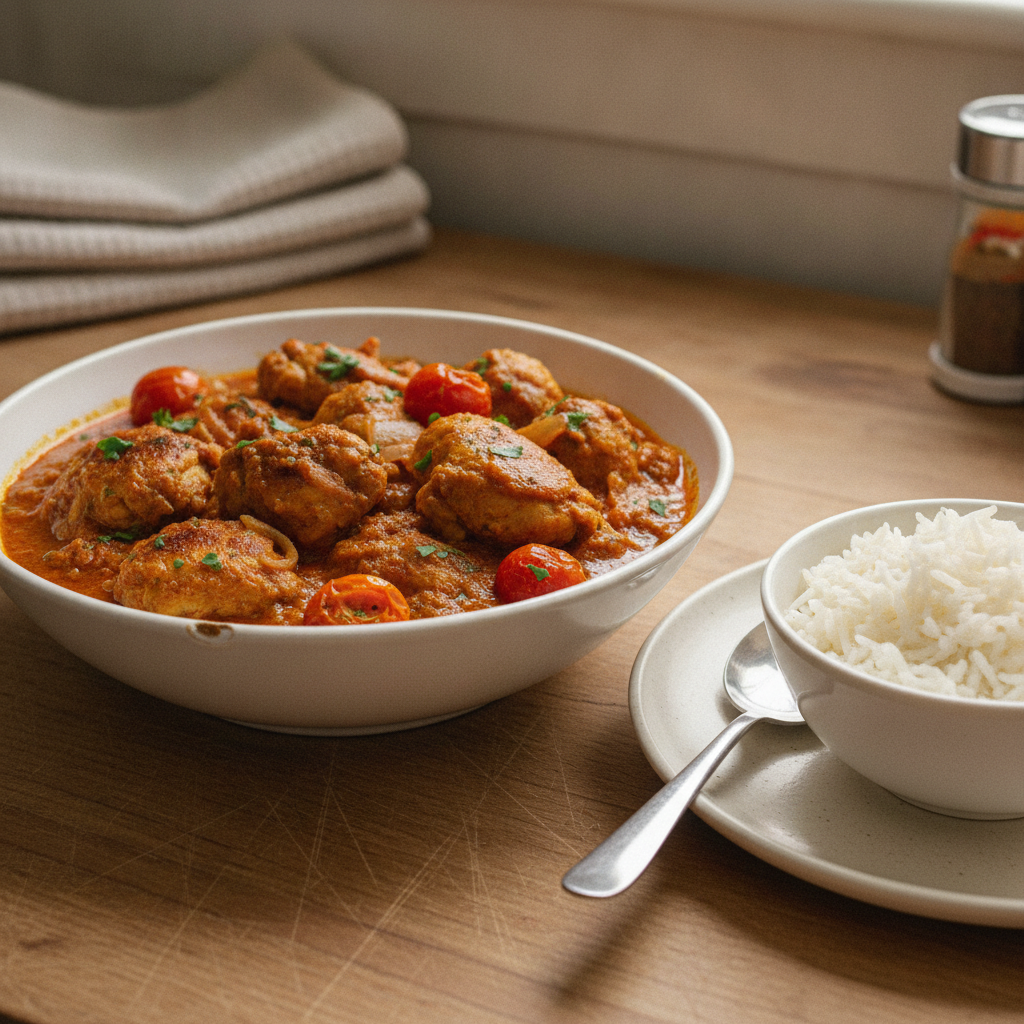 Chicken Olive Oil Masala